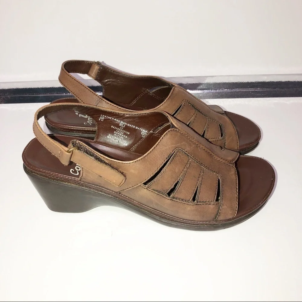 I love comfort “Barbara” wedge sandals
